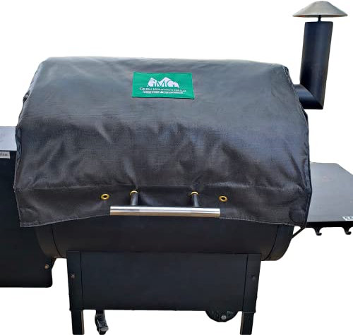 Green Mountain Grills 6003 Isolierte strapazierfähige wetterfeste BBQ Grill Schutzdecke Thermodecke schwarz