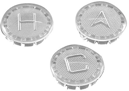 Danco 80677 , Inc. Index Button for Price Pfister Faucets, 3 Count (Pack of 1) Clear