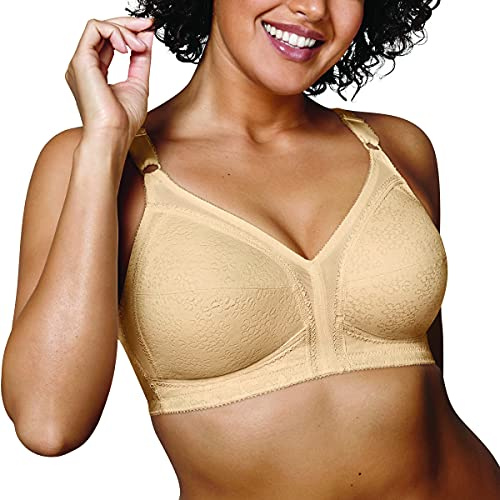 PLAYTEX Women's 18 Hour Original Soft Cup Bra, Natural Beige, 46D
