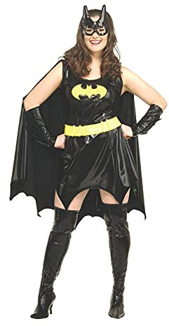 Rubie's Official Batgirl Batman Kostüm für Damen, Übergröße Halloween