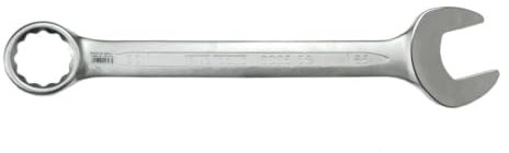 Teng Tools 55mm Metric Combination Open and Box End Spanner Wrench - 600555, Silver