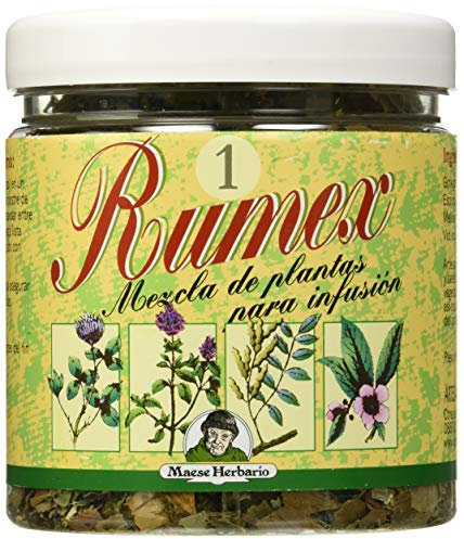 Rumex 1 Infusión de Ginkgo, Espino Blanco, Melissa y Vid Roja - 70 gr
