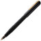 LAMY imporium Füllhalter 060 - Füller mit ungewöhnlichem Korpus in mattschwarzer PVD Veredelung, einem polierten Clip aus Gold (galvanisiert) und einem 14 kt. Bicolor-Goldfeder - Federstärke F