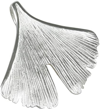 AFP Damen Anhänger Ginkgoblatt 925 Sterling Silber AS-142