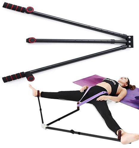 Max Strength Leg Stretcher - Leg Extension Machine Gymnastic Bar Split Machine Leg Machine With Padded Grips