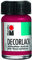 Marabu 11300039032 - Decorlack Acryl Karminrot 032, 15 ml, hochglänzender Acryllack auf Wasserbasis, wetterfest, speichelfest, zum Malen, Schablonieren und für Serviettentechnik