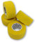 LisaCare Fingerpflaster selbsthaftend - elastisches, wasserfestes, staub- fett- und schmutzabweisendes Pflaster - GELB - 4 Rollen á 2,5cm x 4,5m
