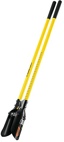 TRUPER CA-38F 48 Fiberglass Handles Hercules Pattern Post Hole Digger