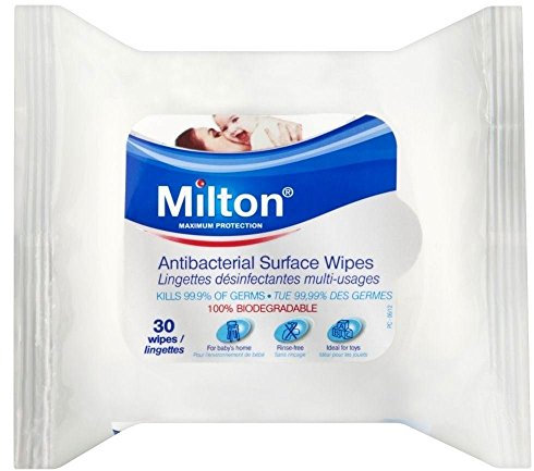 Milton Antibacterial Surface Wipes - 30 Wipes