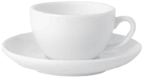 Classic White Cappuccino Cup - Capacity: 200ml (7oz). Box quantity: 12.