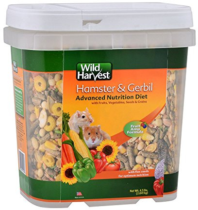 Wild Harvest Advanced Nutrition Hamster & Gerbil Food, 4.5 lbs