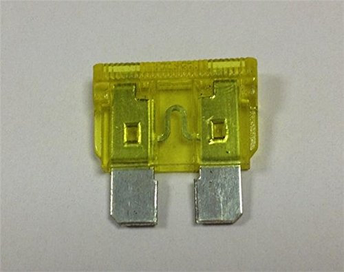 AutoPower 10 Pack 20 Amp Standard Blade Fuses for Leisure Vehicle, Caravan, Campervan