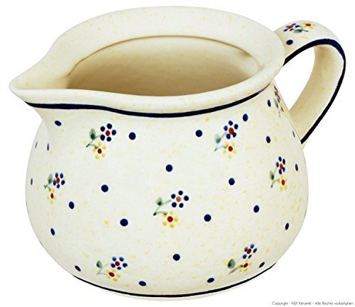 Original Bunzlauer Milchkanne 0.6L, 16.3 x 12 x 10.2 cm (BxLxH) im Dekor 111