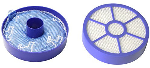 LTWHOME Remplacement Pré et Post Moteur Filtre Convient pour Dyson DC33 Animaux,DC33 Aspirateur Nettoyeur Comparer la Partie de Filtre 919563-02,921616-01 (Paquet de 1 Ensemble)