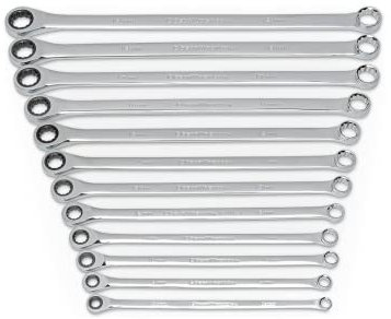 GEAWRENCH 12 Pc. Gearbox XL Ratcheting Wrench Set, Metric - 85988