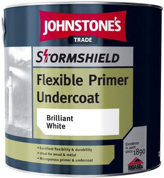 2.5LTR - JOHNSTONES Trade STORMSHIELD Flexible Undercoat Brilliant White