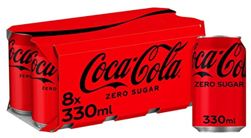 Coca Cola Coca Cola Zero Lattine 33x8, 264cl