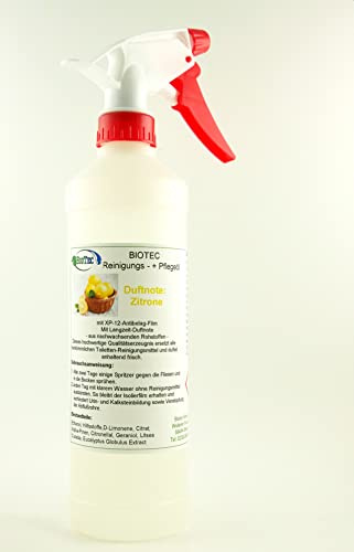 Biotec WC Reinigungs- und Pflegeöl Zitrone + Sprühkopf 500ml