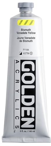 GOLDEN Heavy Body Acrylics, Bismuth Vanadate Yellow, 5 fl. oz. Tube