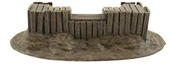 War World Gaming World at War Holz-Bunker Verteidigungsstellung - 28mm WW1 WW2 Tabletop Gelände Modellbau