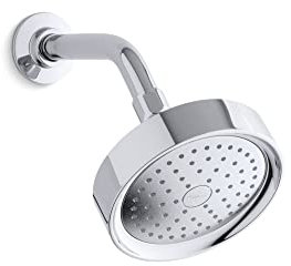 Kohler 965-AK-CP Purist® Single-function showerhead, 2.5 gpm, Polished Chrome
