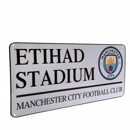 Manchester City F.C. Street Sign