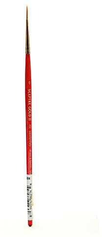 Winsor & Newton Sceptre Gold II Series 202 N°0 Round Brush Short Handle