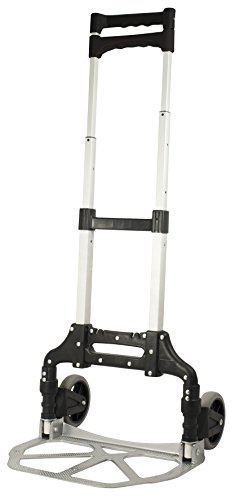 Pavo – Leichte klappbare Sackkarre mit Rädern, Verstellbarer Griff, kompakter Transportwagen bis 70 kg – 8055876