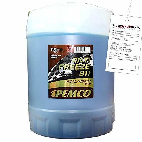 Pemco Antifreeze 911 (-40) 10 L