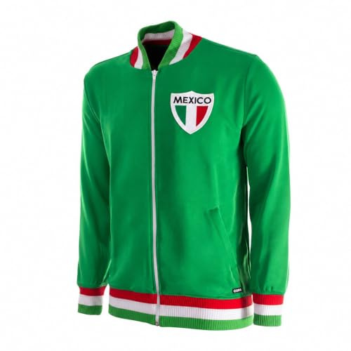 COPA - Mexiko 70er-Jahre - Retro-Fußballjacke - Herren - Grün