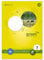Staufen Green Schulblock - DIN A4, Lineatur 7 (7mm kariert), 50 Blatt, 4-fach Lochung, premiumweißes 70g/m² Recyclingpapier, 1 Stück