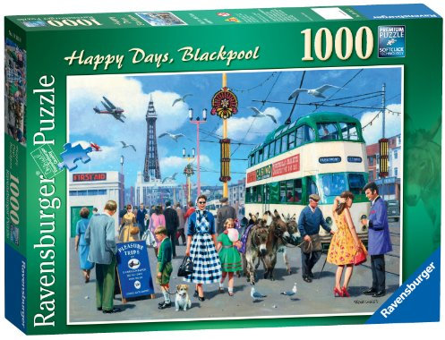 Ravensburger Happy Days - Blackpool, 1000pc Jigsaw Puzzle