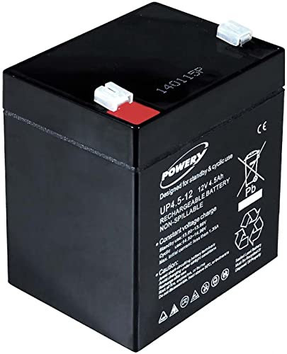 Powery Powery Batería de Gel 12V 4,5Ah