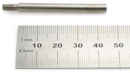 Ganzoo Verlängerung für Paracord Nadel, 2er Set, Edelstahl Strick-Nadel für Paracord 550 Seile, 5 mm Flecht-Nadel