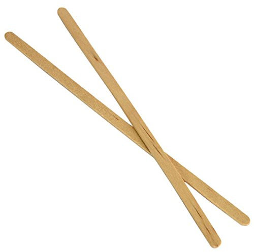 Biopac Wooden Coffee Stirrers 7 Inch - Pack of 1000 - Disposable Wood Stirrers for Takeaway Hot Drinks