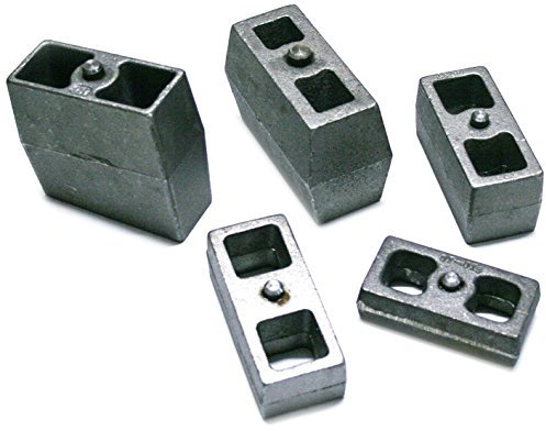 Superlift | 048-2 | 10,2 cm Heckhebeblöcke | 2-teiliges Set | Universell einsetzbar mit flachem