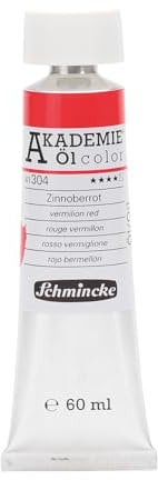 Schmincke Akademie - Peinture à l'huile - 60ml - Rouge vermillon