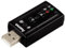 Hama USB Soundkarte 7.1 Surround, Schwarz, 51620