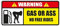 1 x Aufkleber Warning Gas Or Ass No Free Rides Sticker Shocker Tuning Auto Fun