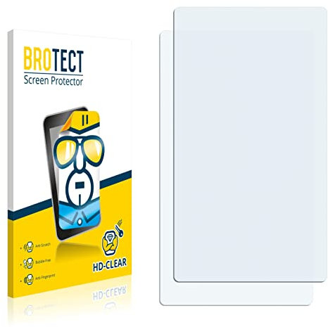 BROTECT (2 Stück Schutzfolie für Apple iPod classic (Rückseite, 6 Gen.) Displayschutz Folie Ultra-Klar