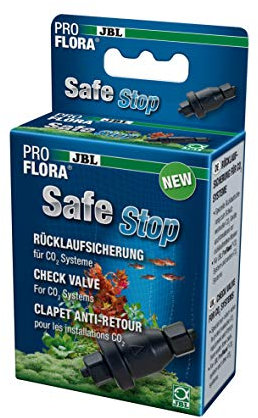 JBL ProFlora SafeStop 2 64468 Wasserrücklaufsicherung für CO2-Systeme von Aquarien