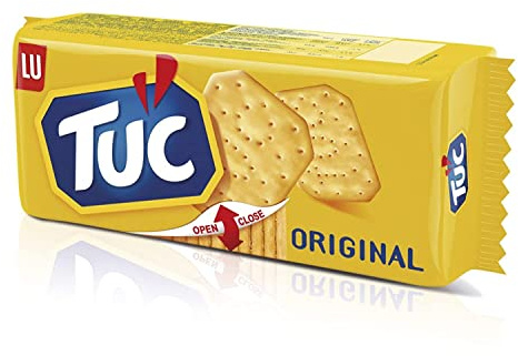 Tuc Crackers Salés Paquet de 100 g - Lot de 12