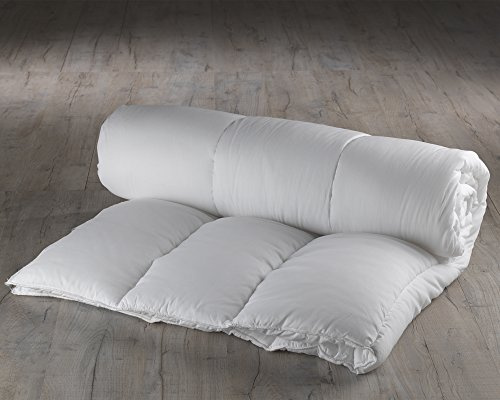 Bedding Direct 15 Tog Classic Winter Warm Duvet with Bounce Back Hollowfibre Filling and Polycotton Casing Hypoallergenic Quilt - Made in UK - King Bed
