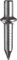 BÄR Einschlagdübel FixPin 8 mm ohne Gewinde 4,0 x 14 mm 200 Stück
