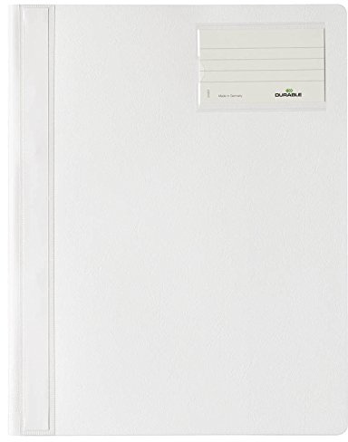 Durable 250007 Slip Folder, A4 Extra Wide (Pack of 25) - Whitely