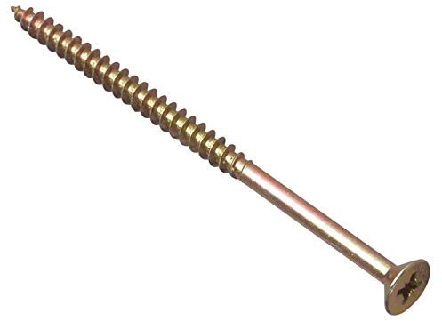 Bargainscrews Lot de 100 vis à cartons multi usages 6.0 x 90mm
