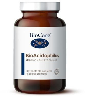 BioCare BioAcidophilus, 60 Capsules | LAB4 Complex of Clinically Researched Live Bacteria