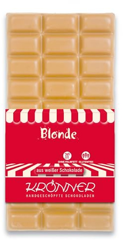 Krönner Blonde Schokolade 100g – Handgeschöpfte karamellisierte weiße Schok