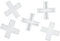Connex Fliesenkreuze 2,0 mm - Praktisches Set mit 500 Stück - Aus robustem Kunststoff - weiß / Fliesenzubehör / Fliesenverlegehilfe / Fliesen-Abstandhalter / COX792002