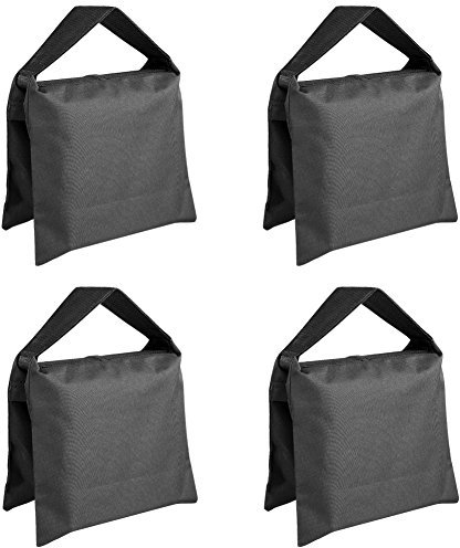 Neewer Heavy Duty Photographic Sandbag Studio Video Sand Bag for Light Stands, Boom Stand, Tripod -4 Packs Set